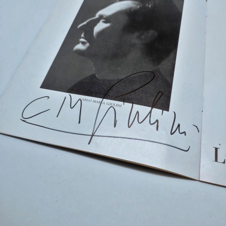 Fascicolo 100° Nascita Toscanini 1967 con vari autografi cantanti