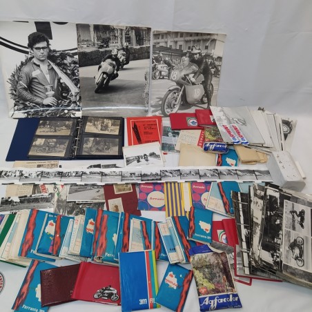 Blocco fotografie moto Romagna anni 50/60