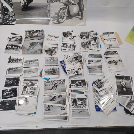 Blocco fotografie moto Romagna anni 50/60
