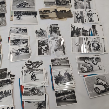 Blocco fotografie moto Romagna anni 50/60