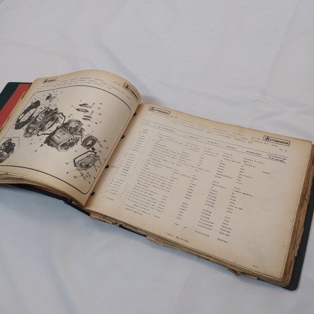 Catalogo parti di ricambio auto Lancia A112, 1977. Condizioni mediocri