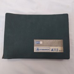 Catalogo parti di ricambio con strappi, auto Lancia A112, 1977. Mediocre