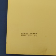 Catalogo ricambi vetture Innocenti Austin A40, 1962. Raccoglitore ad anelli 2