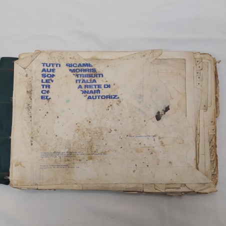 Catalogo ricambi vetture Innocenti Austin MorrisJ5, 1970. Raccoglitore ad anelli