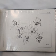 Catalogo ricambi vetture Innocenti, raccoglitore ad anelli. Condizioni mediocri 2