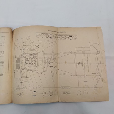 Libretto uso e manutenzione Bianchi S9 1400 anni '30. Condizioni mediocri