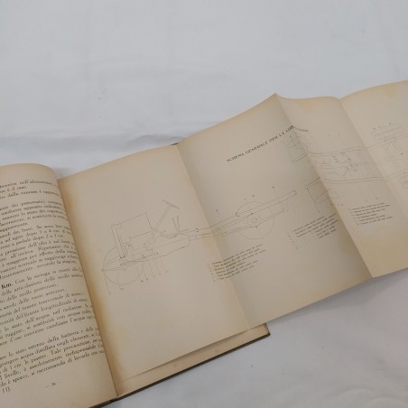 Libretto uso e manutenzione auto SPA chassis mod. 25 AU e 25 RE., 1930