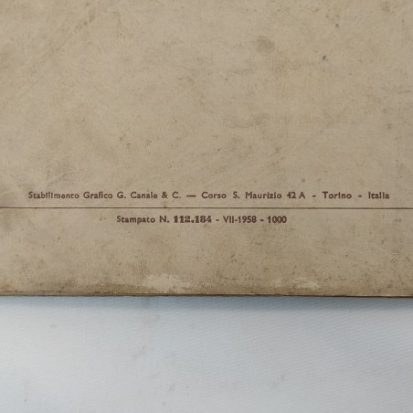 Catalogo Parti di ricambio OM leoncino motore mod. CO1D, 1958