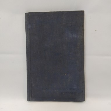 Libretto uso e manutenzione auto Ansaldo 8 cilindri tipo 22, anni '20/'30