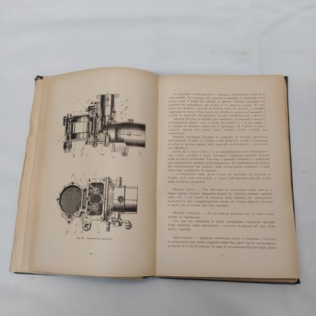 Libretto uso e manutenzione auto Ansaldo 8 cilindri tipo 22, anni '20/'30