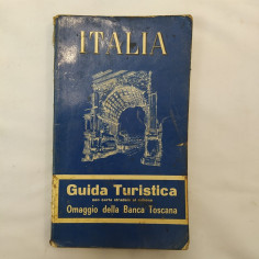 Libro Guida turistica con carta stradale al milione dell'Italia, 1962. Fioriture