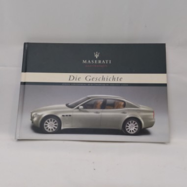 Libro Maserati Quattroporte Die Geschichte, Jurgen Levandowski, tedesco. Polvere