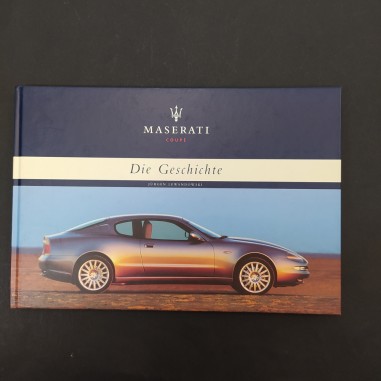 Libro Maserati Coupé Die Geschichte, Jurgen Levandowski, tedesco. Polvere