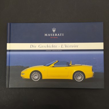 Libro Maserati L'histoire Die Geschichte, Jurgen Levandowski, francese. Polvere