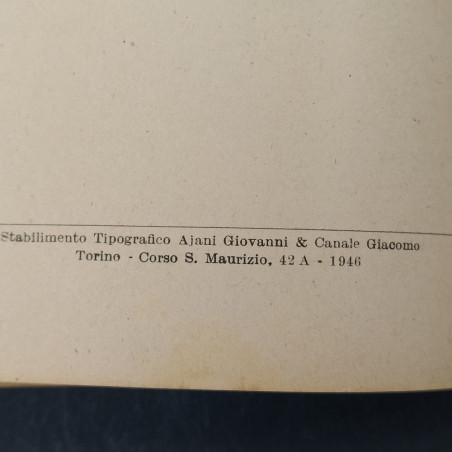 Libro Il catechismo dell'autista, Cocco e Boella, ed. Lattes, 1946. Ingrigimenti