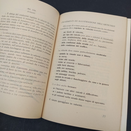 Libro Come comportarsi nella circolazione stradale, Ministero dei trasporti, '59
