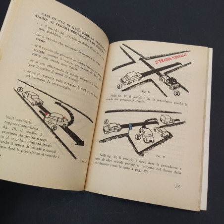 Libro Come comportarsi nella circolazione stradale, Ministero dei trasporti, '59