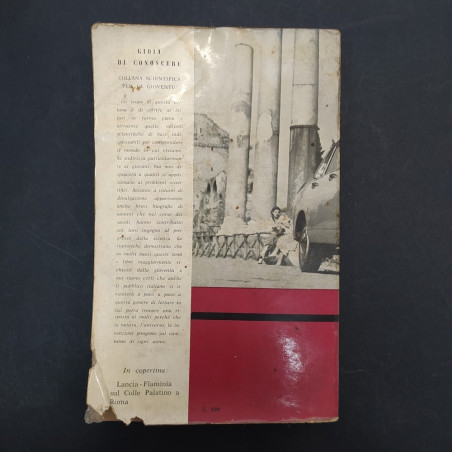 Libro L'automobile e le sue meraviglie, Gioia di conoscere 8, Barbieri, 1960