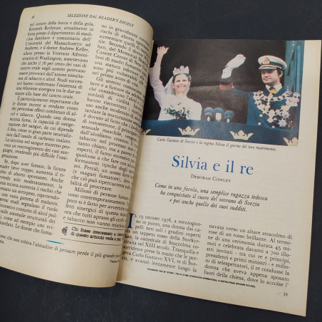 Libro Selezione dal Reader's Digest, settembre 1985. Macchie e ingiallimenti