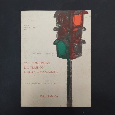 Libro XXIII Conferenza del traffico e della circolazione, Stresa 1966. Polvere