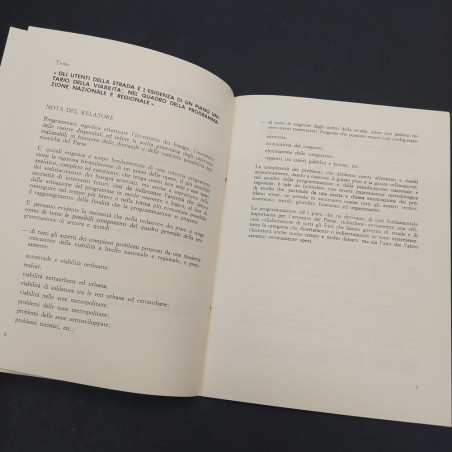 Libro XXIII Conferenza del traffico e della circolazione, Stresa 1966. Polvere