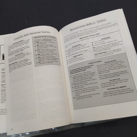 Manuale d'istruzioni auto Rover 100 series 111 e 114 con portadocumenti, 1990