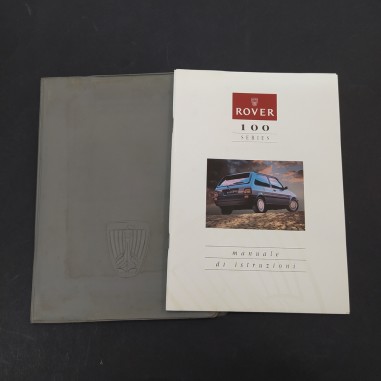 Rover 100 Manuale d'istruzioni mod. 111 e 114 con portadocumenti, 1991