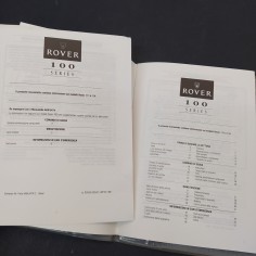 Rover 100 Manuale d'istruzioni con portadocumenti, mod. 111 e 114, 1991 2