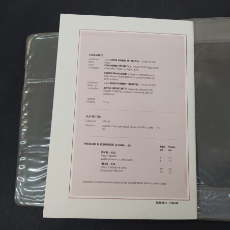 Rover 100 Manuale d'istruzioni con portadocumenti, mod. 111 e 114, 1991