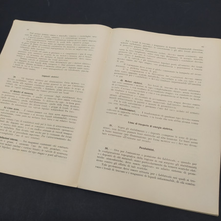 Libro Oli minerali e carburanti, legislazione e norme di sicurezza, Pirola 1952