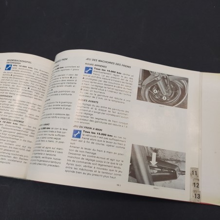Libretto uso e manutenzione Alfa Romeo Gamma AR8, 1978. Ingrigimento