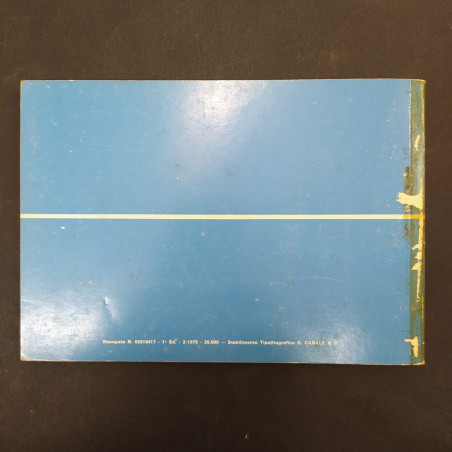 Fiat 127 Special Catalogo parti di ricambio, plurilingue, 1975. Nastro adesivo