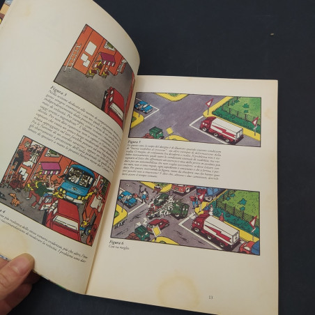 Libro Il manuale del vero automobilista, Giole Dix, 1991, disegni di Angelo Lodi