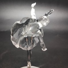 Cristallo Swarovski ballerina sulle punte h. 15 cm integra 2
