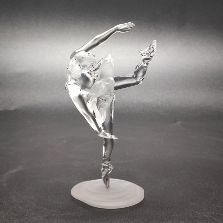 Cristallo Swarovski ballerina sulle punte h. 15 cm integra