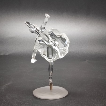 Cristallo Swarovski ballerina sulle punte h. 15 cm integra