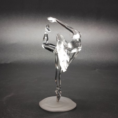 Cristallo Swarovski ballerina sulle punte h. 15 cm integra