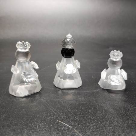 Cristallo Swarovski Tris Re Magi art. 7475 NR 200 000 02 integri