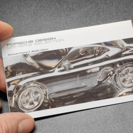 Cristallo Swarovski Porsche Cayman S Metallic Edition sc. 1/43