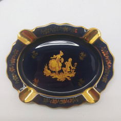 Set di 3 porcellane Limoges posacenere brocca e scatolina 2
