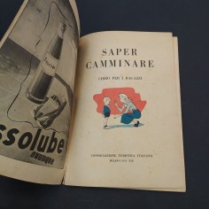 Libro omaggio Consociazione turistica italiana Super camminare, 1941. Fioritura 2