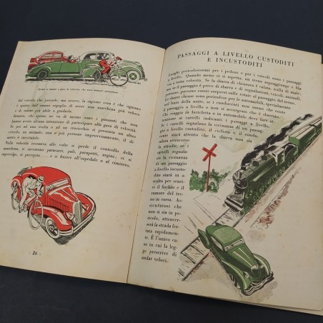 Libro omaggio Consociazione turistica italiana Super camminare, 1941. Fioritura