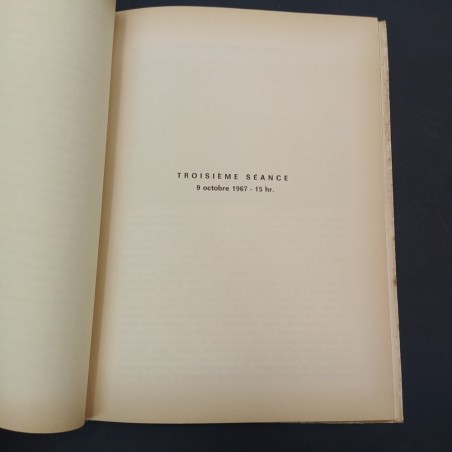 Libro Premier Congrès Européen des grandes collectionneurs des voitures 1967