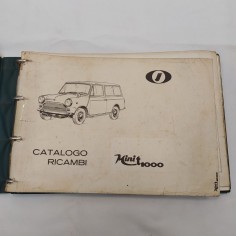 Catalogo Ricambi autovetture Mini t1000 Innocenti. Macchie e piccoli strappi '72 2