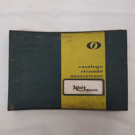 Catalogo Ricambi autovetture Mini 1000 Innocenti. Macchie e piccoli strappi '72