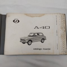 Catalogo Ricambi auto Austin A40 Innocenti, 1962. Macchie e umidità 2