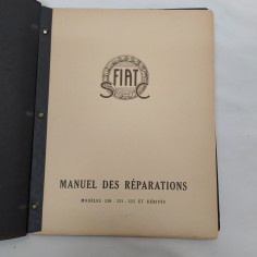 Manuale Manual des rèperations auto Fiat mod. 520, 521, 525 in francese, 1930 2