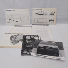 Cartellina stampa Alfa Romeo mod. Alfa 90 - 2.0, 1985 con documenti e foto 2