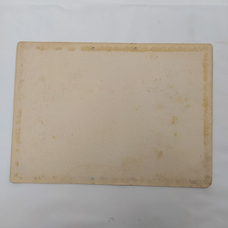 Pubblicità in cartoncino 24x33 cm Cicli Irak con graffio e fori di affissione