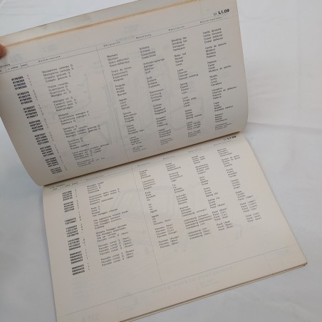 Catalogo parti di ricambio Autobianchi A112, 1969, copertina scurita